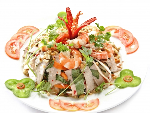 thực đơn tiệc thôi nôi